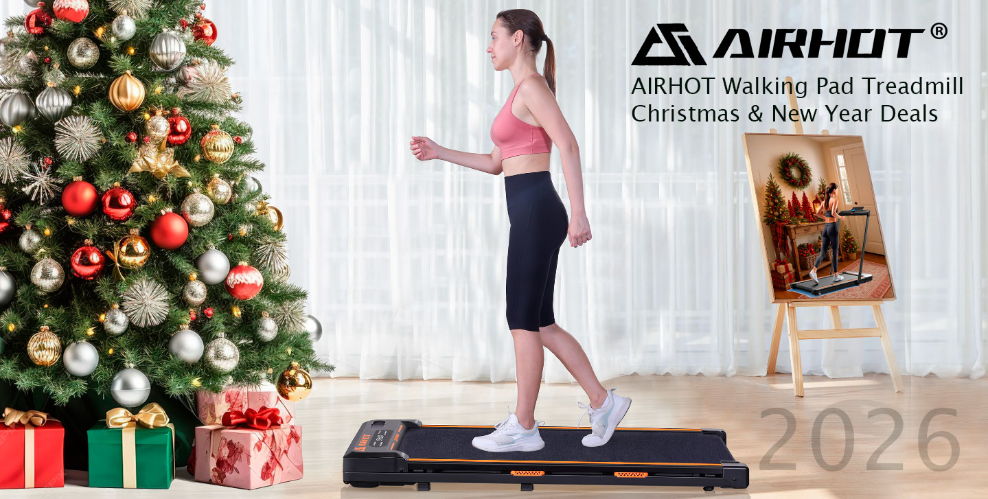 AIRHOT Walking Pad Treadmill Christmas & New Year Deals